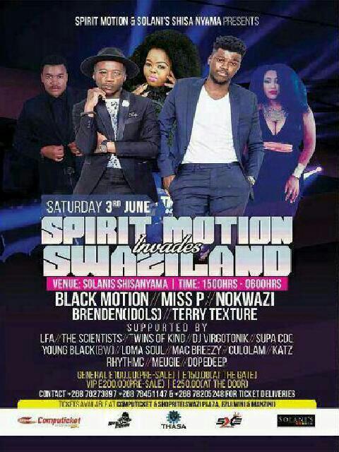 Spirit Motion Invades Swaziland Pic